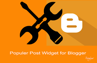 Auto Numbering Popular Posts widget for Blogger