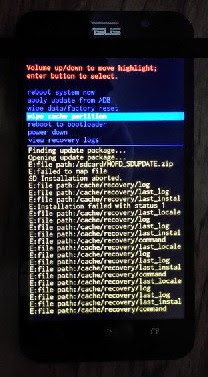Cara Masuk Ke Mode Recovery di Asus Zenfone