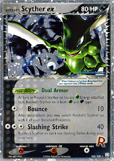 Rocket’s Scyther EX Team Rocket Returns Pokemon Card Set