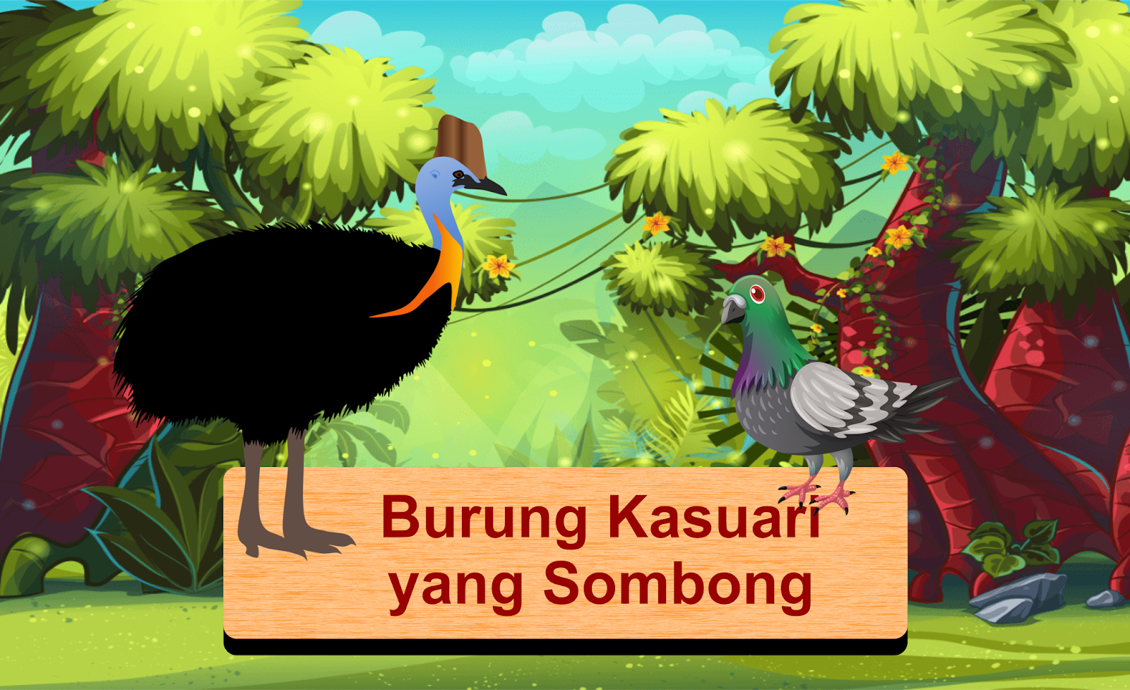 Kumpulan Contoh Gambar Contoh Gambar Burung Kasuari