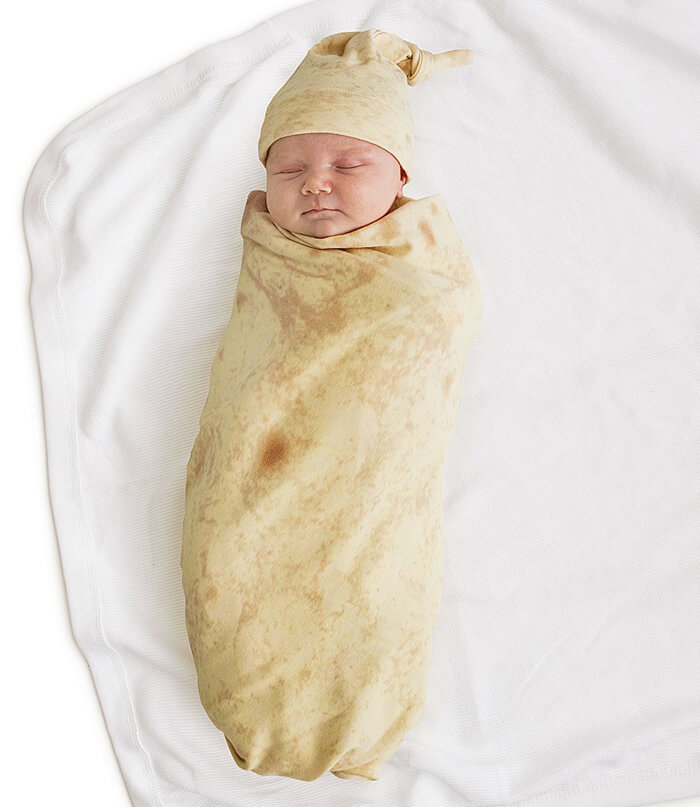 Amazon Is Selling A Swaddling Blanket To Wrap Your Baby Into A Little Burrito