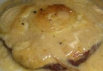 kassler sauce crème et morille, grainé, sans gluten, Montenegro