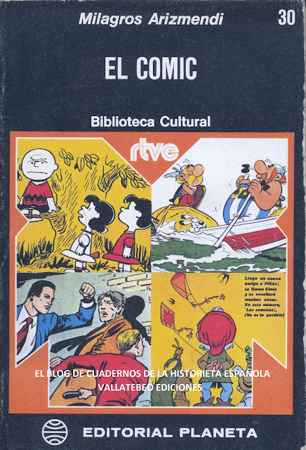 El cómic. Biblioteca Rtve. Editorial Planeta, 1975