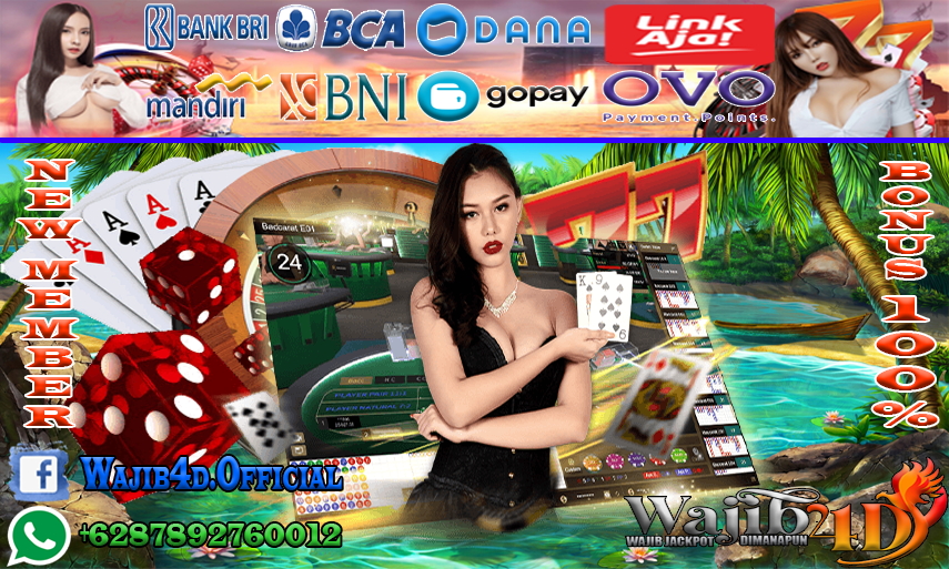 WAJIB4D AGENT SLOT CASINO BET ONLINE MEMBERIKAN PERMAINAN TERPERCAYA