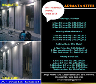 gambar untuk  harga folding gate di bogor