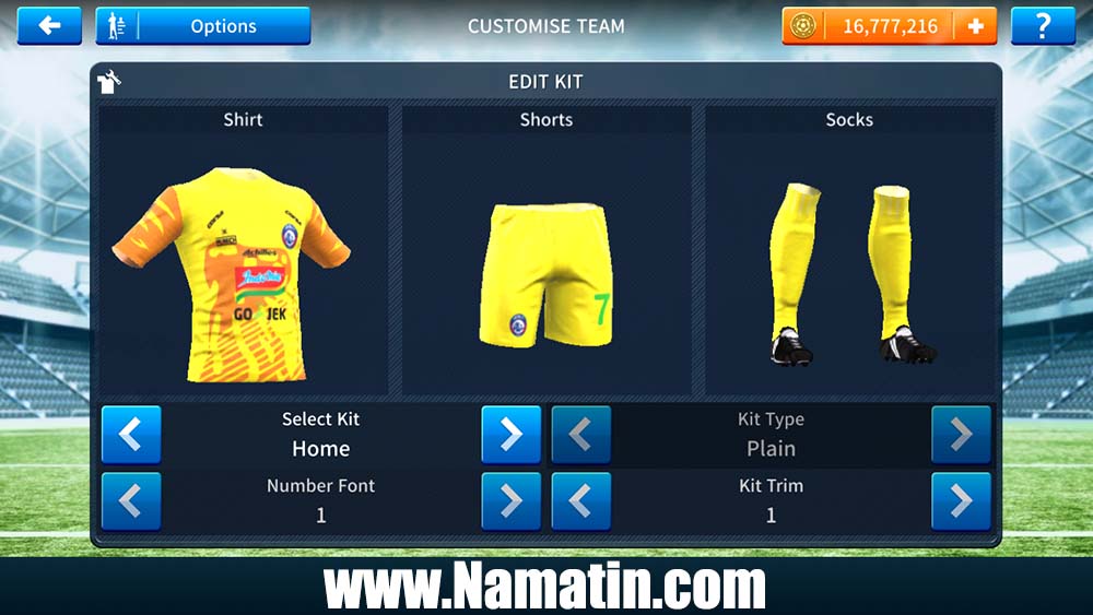 Logo Kit Dream League Soccer Arema 2019 2020 Namatin
