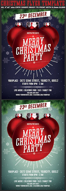  Christmas Party Flyer Template