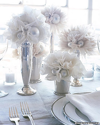 tissue paper wedding decorations