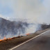 IBOTIRAMA-BA: INCÊNDIO ATINGE ÁERA DE VEGETAÇÃO ÀS MARGENS DA BR-242