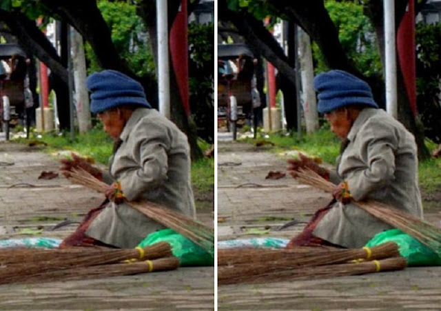  Berniat Sedekah ke Seorang Nenek Penjual Sapu, Wanita Ini Kaget Sang Nenek Malah Lakukan Ini!!