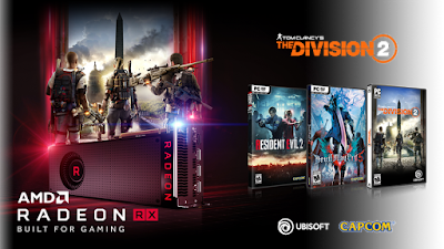 Source: AMD website. The AMD Raise the Game bundle comes with free PC versions of three games.