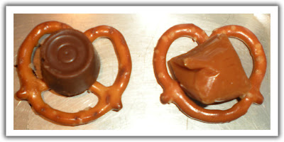 Chocolate & Carmel Pretzel Snack Recipe