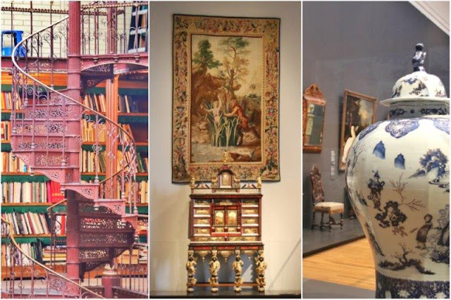 Biblioteca y galerías del Rijksmuseum en Amsterdam