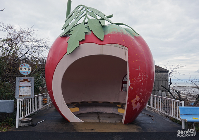 Abris-bus fruit de Nagasaki