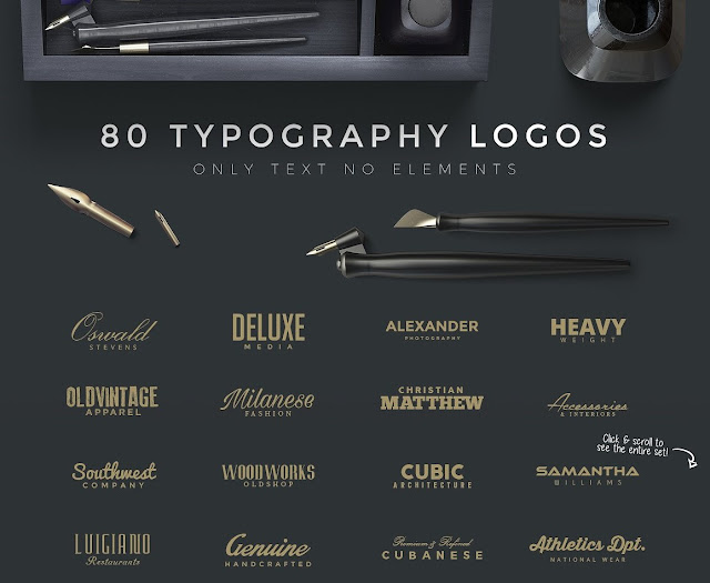 logotipos-minimalistas-tipográficos-vintage-vectorizados-ilustrator-photoshop