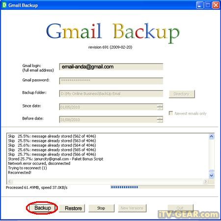 Cara Mudah Backup Email Di Gmail Angka Belia