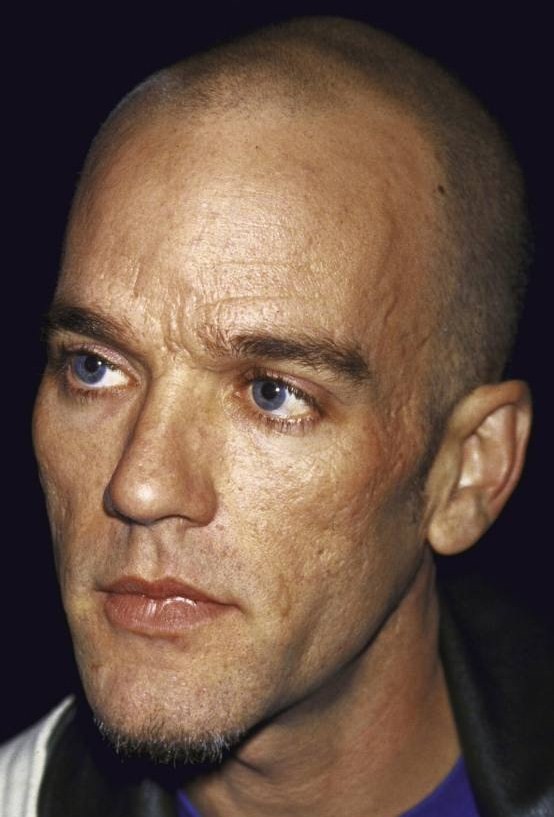 Michael Stipe suffered from somewhat severe acne during his childhood and 