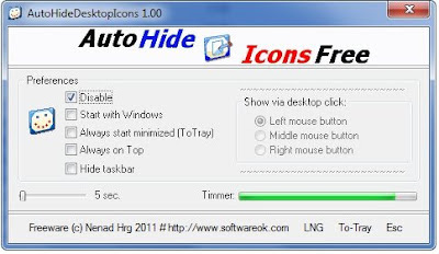 Auto Hide Icons Free Review