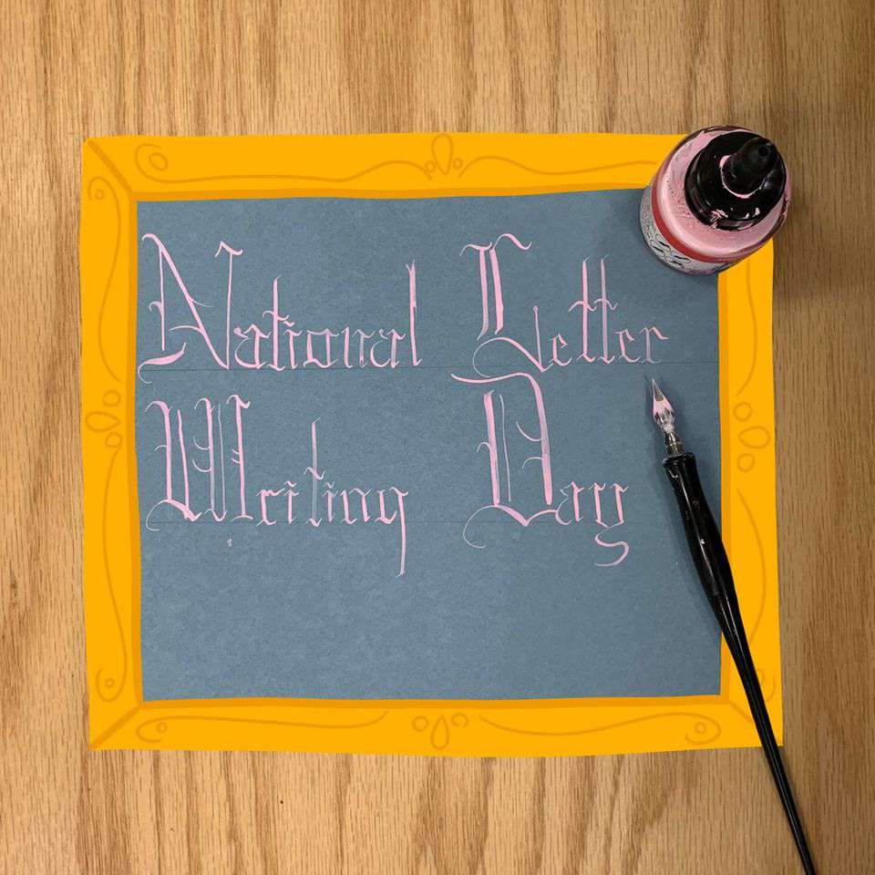 National Letter Writing Day Wishes Photos