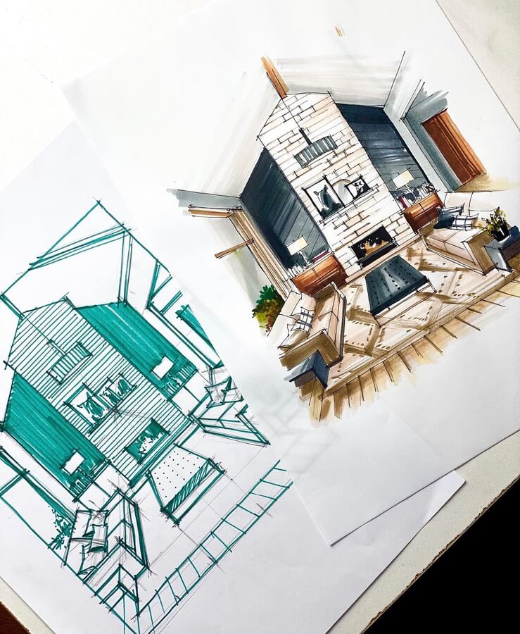 10-Sketch-and-drawing-Architecture-Drawings-Ana-Baronceli-www-designstack-co