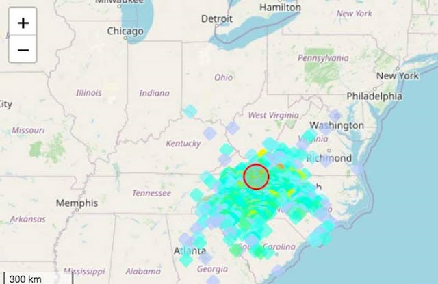 Earthquake in North Carolina