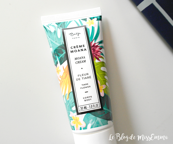 Birchbox Mars 2017 • Baïja Crème Moana