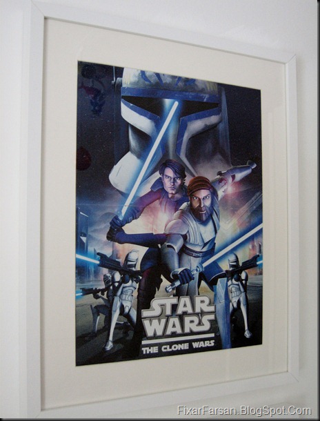 Renovera Barnrum Pojkrum Tavlor Star Wars Planscher 011