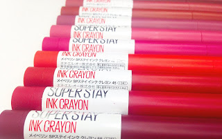 Superstay ink crayon, lipstik terbaru Maybelline