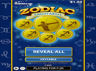 Zodiac Scratch Card