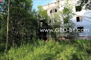 Abandoned sanatorium near Nowe Pole. The second building