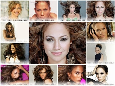 Jennifer Lopez New Year Calendar 2011