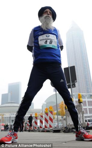 World oldest Marathon runner