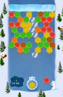 Mobile Android game Ice Shooter - screenshots. Gameplay Ice Shooter