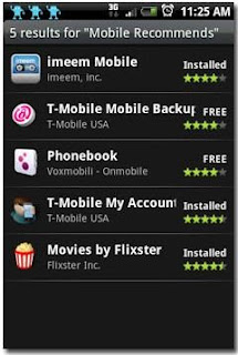 Apppack,Sherpa,Visual Voicemail,T mobile my touch 3G,mytouch 3g,my touch 3g