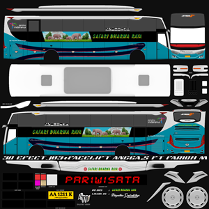 Livery Safari Dharma JB3+ Cvt Faridh Madyawan