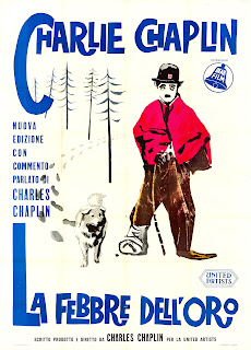 LA FEBBRE DELL'ORO. Italia: 140 x 196 cms. Imprenta: Capriotti, Roma. LA QUIMERA DEL ORO. The Gold Rush. 1925. Estados Unidos. Dirección: Charles Chaplin. Reparto: Charles Chaplin, Mack Swain, Georgia Hale, Tom Murray, Malcom Waite, Henry Bergman, Betty Morrisey.