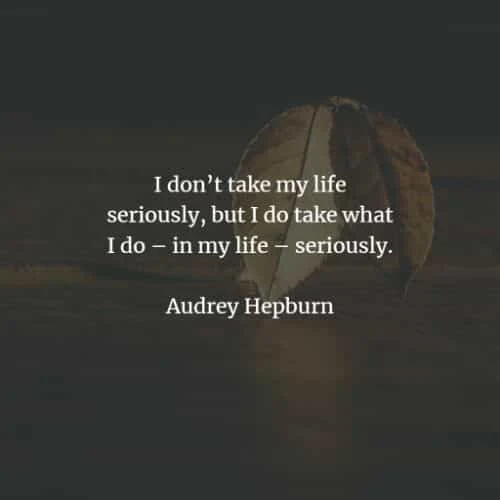 Famous quotes and sayings by Audrey Hepburn