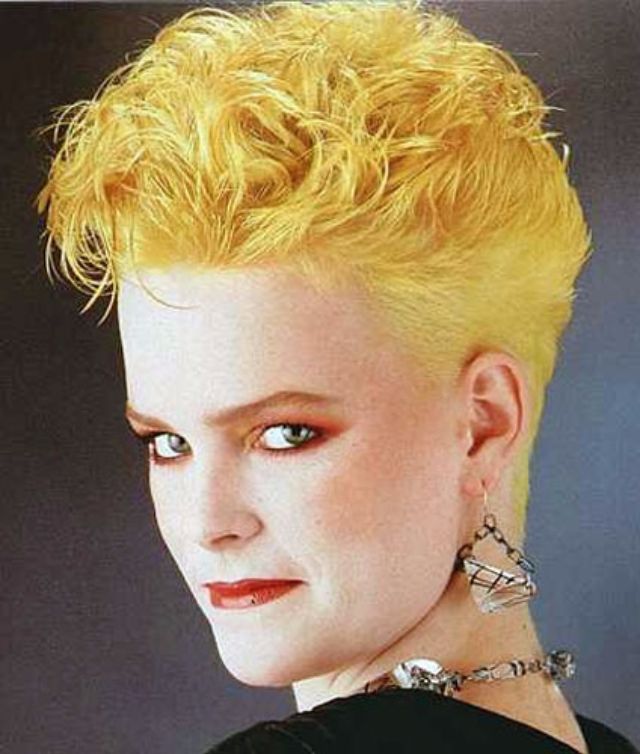 1980s the period of women's rock hairstyles boom