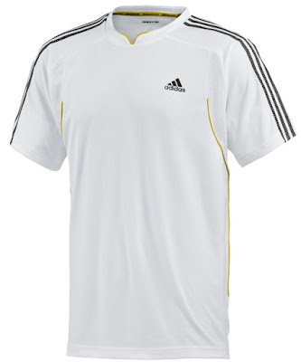 Desain Jersey Futsal Adidas Warna Putih Bergaris