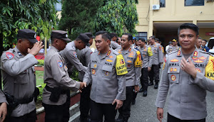 Kabaharkam Polri Fadil Imran Silaturahmi ke Polres Maros 