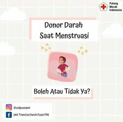 Donor Darah Saat Haid, Bolehkah?