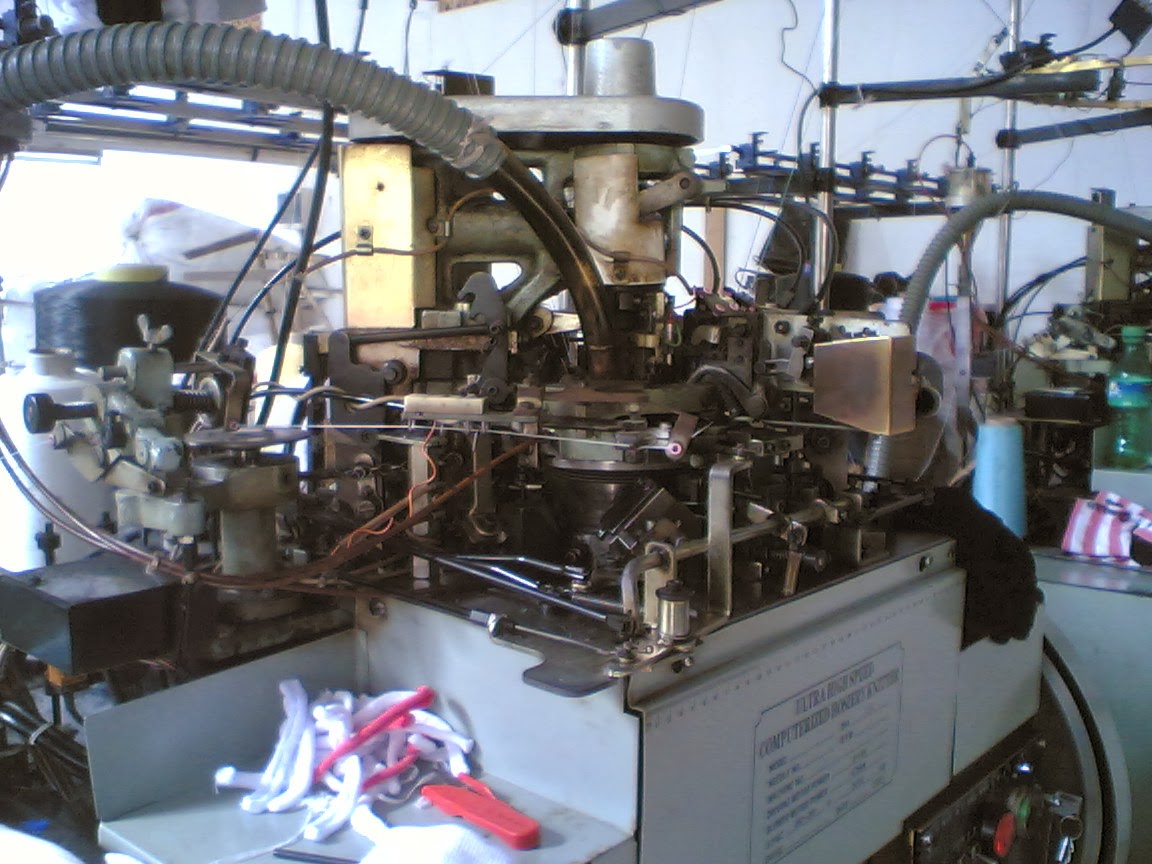 JuaL Mesin Kaos kaki Komputer drumless dan manual Mesin 