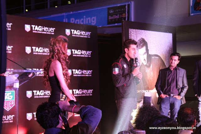 Uncut Pictures Of TAG Heuer India's Ad Campaign Don't Crack Under Pressure Launch By Brand Ambassador Ranbir Kapoor