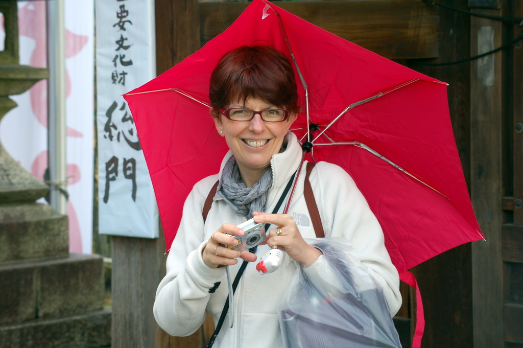 Hello Kitty Umbrella. Red Hello Kitty Umbrella