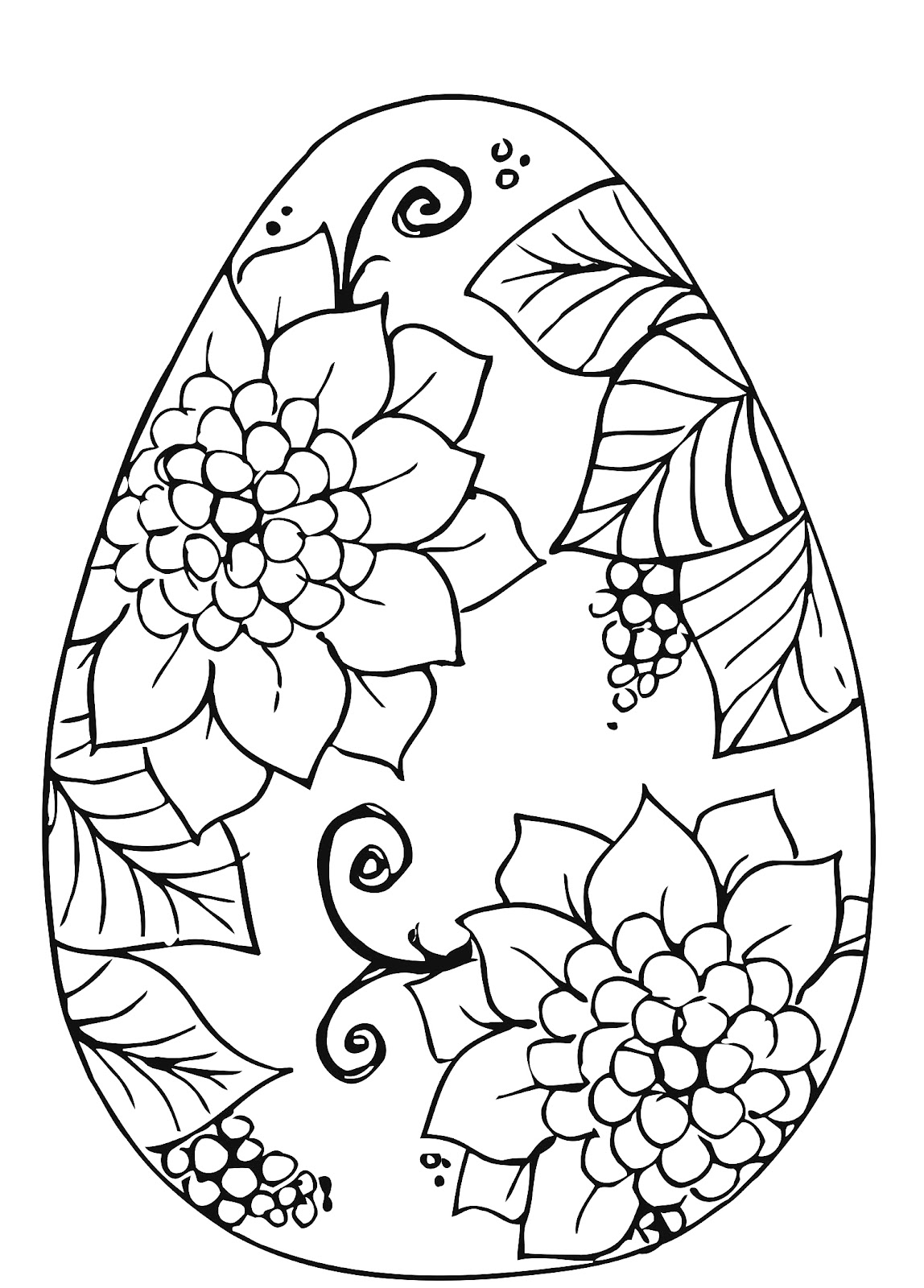 Free Coloring Page Easter Kleurplaat Pasen Bddesigns