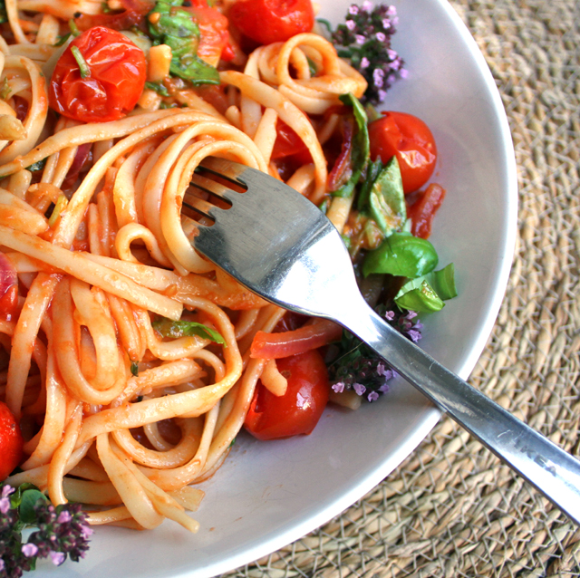 Oppskrift Verdens Beste Pastasaus Hjemmelaget Enkel Beste Bokstomater Mutti Cherrytomater