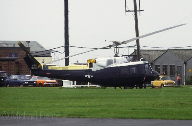 69-6607 UH-1N Iroquois USAF Mildenhall 1978