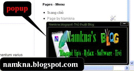 Tạo banner quảng cáo dạng Popup ẩn hiện cho blogger