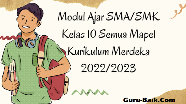 gambar modul ajar kelas 10 SMA/SMK