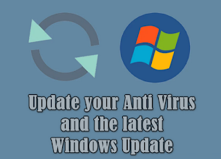 Update your Anti Virus and the latest Windows Update